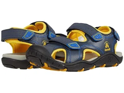 Kamik Seaturtle Sandal Kids Navy Blue Closed Toe Adjustable Strap Rhs8541