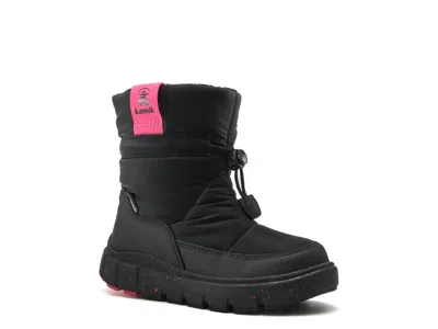 Kamik Seeker Pull Snow Boot Kids' In Black