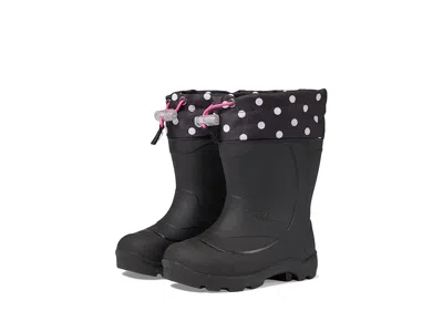 Kamik Snobuster 2 (toddler/little Kid/big Kid) Kids Shoes Black/white : 4 Big Kid M, Rubber In Multi