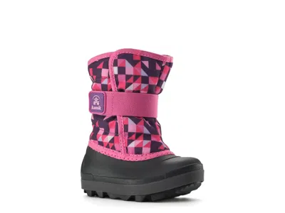 Kamik Snowbug 7 Waterproof Snow Boot Kids' In Multi