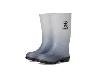 Kamik Stomp Print (toddler/little Kid/big Kid) Kids Shoes Grey/black : 5 Big Kid M, Rubber In Multi