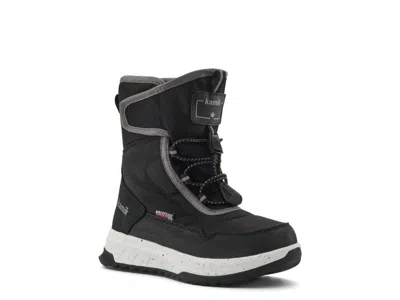 Kamik Stormexez Waterproof Snow Boot Kids' In Black