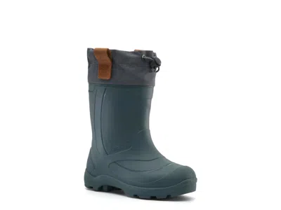 Kamik Tundra Waterproof Snow Boot Kids' In Blue