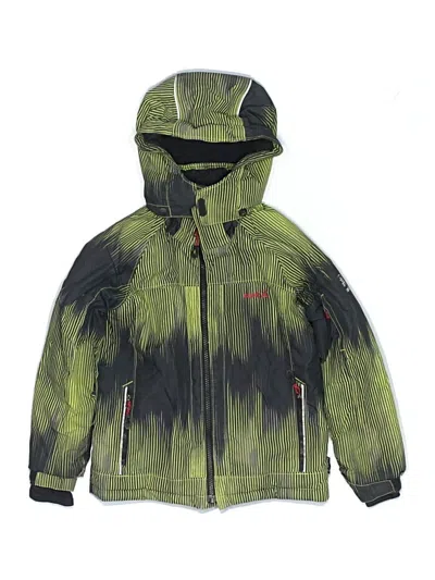 Pre-owned Kamik Kids' Windbreaker Jacket In Green