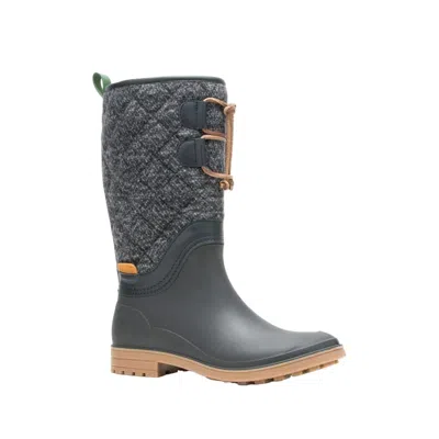 Kamik Women's Abigail Winter Boots In Black/white
