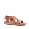 Kamik Women's Sadie Sandals In Dark Brown In Multi