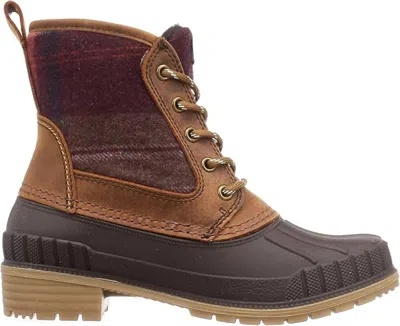 Kamik Women's Sienna Mid Boots In Dark Brown In Multi