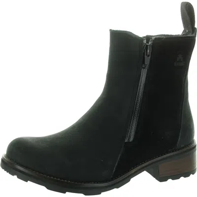 Kamik Womens Double Zipper Shooties In Black
