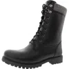 Kamik Womens Faux Fur Lined Mid-calf Boots In Black