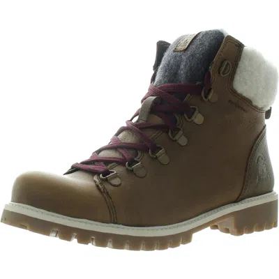 Kamik Womens Lace-up Winter & Snow Boots In Green