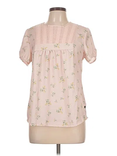 Pre-owned Kamiseta Short Sleeve Blouse In Pink