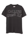Kamiya Calling Printed Graphic T-shirt In Gray