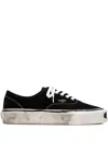 Kamiya Herc Distressed Vulcanized Sneakers
