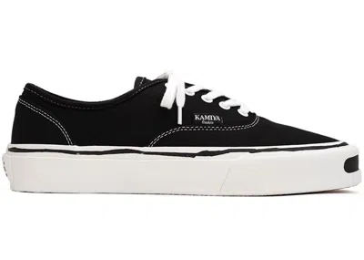 Pre-owned Kamiya Men's  Vulcanize Sneaker Sneakers In Black