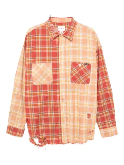 Kamiya Plaid Shirt In Red
