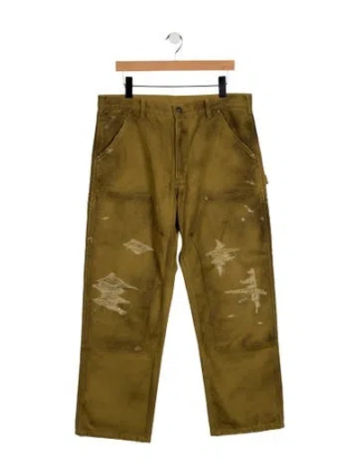 Pre-owned Kamiya Relaxed Fit Jeans W/ Tags In Green