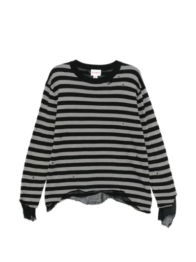 Kamiya Striped Sweater In Multi
