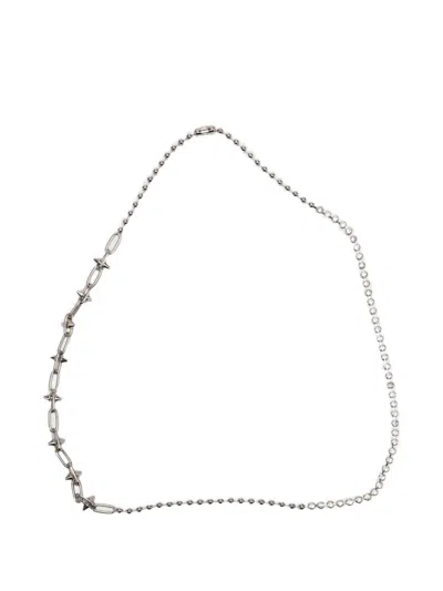 Kamiya X Maison Mihara Yasuhiro's Triple Chain Bracelet In White