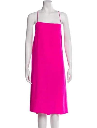 Pre-owned Kamperett Silk Mini Dress W/ Tags In Pink