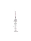 Kamushki 18kt White Gold Fish Diamond And Sapphire Earring In White