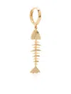 Kamushki 18kt Yellow Gold Wishbone Single Earring In Gold