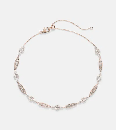 Kamyen 18kt Gold Choker With Diamonds