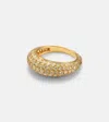Kamyen 18kt Gold Ring With Diamonds In Gold