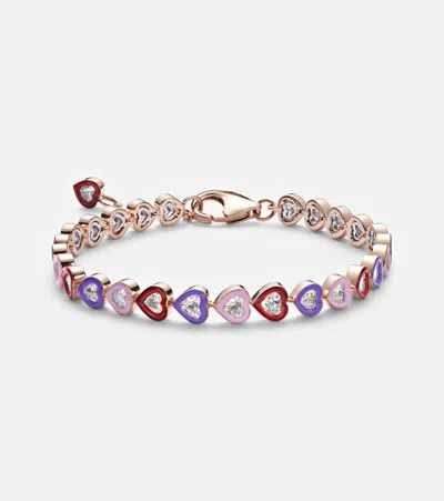 Kamyen Armband Candy Crush Aus 18kt Roségold Mit Diamanten In Gold