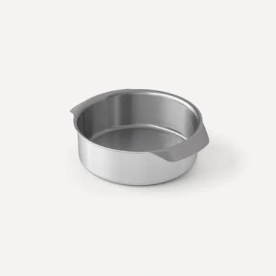 Kana 6-inch Round Stainless Steel Pan In Silver