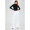 Kancan Vanilla Essentials High Rise Bootcut Jeans In White