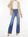 KANCAN ALLIE SUPER HIGH RELAXED FLARE JEANS IN BLUE