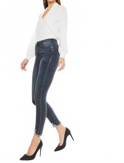 Kancan Angel Jeans In Stone Wash