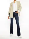 Kancan Annie Low Rise Bootcut Jeans In Dark In Blue