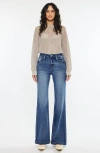 Kancan Avonlea Essentials High Rise Wide Leg Flare Jeans