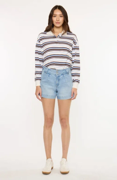 Kancan Bellinie High Rise Shorts In Blue