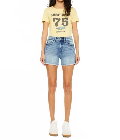 Kancan Blue Ember Cutoffs Jean Shorts