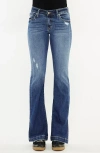 Kancan Brea Low Rise Bootcut Jeans In Blue