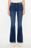 Kancan Brenda High Rise Bootcut Jeans In Dark Wash