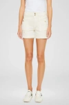 Kancan Carmel High Rise Shorts In Cream