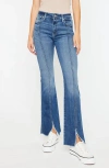 Kancan Citrine High Rise Bootcut Jeans In Medium Wash