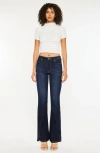 Kancan Constance Essentials High Rise Bootcut Jeans In Blue