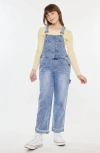 Kancan Cordelia Relaxed Overalls In Blue