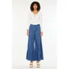 Kancan Daria Ultra High Rise Wide Jeans In Dark Wash