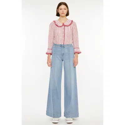 KANCAN KANCAN DEENA HIGH RISE WIDE LEG JEANS