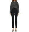 Kancan Denim Jacket In Black In Black