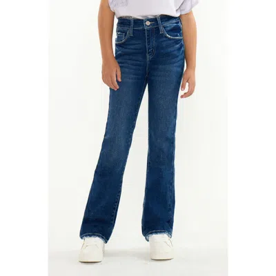 Kancan Kids'  Dina High Rise Bootcut Jeans In Blue