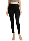 Kancan Dotted Skinny Pants In Black In Black