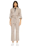 Kancan Egypt Straight Leg Jumpsuit In Gray