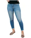 Kancan Erica High Rise Skinny Jeans In Denim In Blue