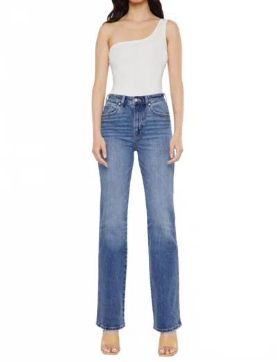 Kancan Freya Premier Classic Jeans In Blue Denim